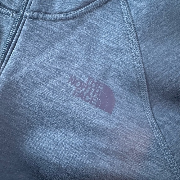 The North Face Dark Blue Full-Zip fleece Hoodie - Picture 3 of 5